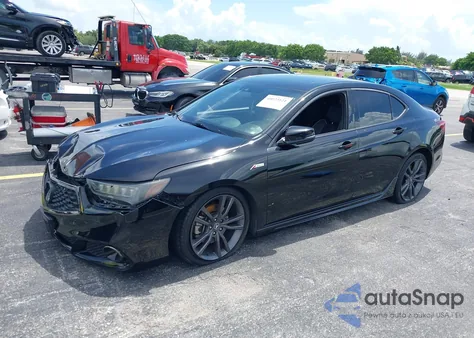 2018 Acura Tlx Tech A-Spec Pkgs from USA, damaged, VIN 19UUB2F65JA002553